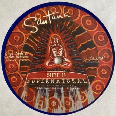 Santana - Supernatural (coloured) (0198028292313) виниловая пластинка - фото 7
