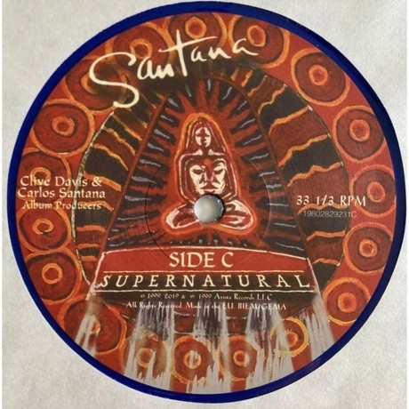 Santana - Supernatural (coloured) (0198028292313) виниловая пластинка - фото 8