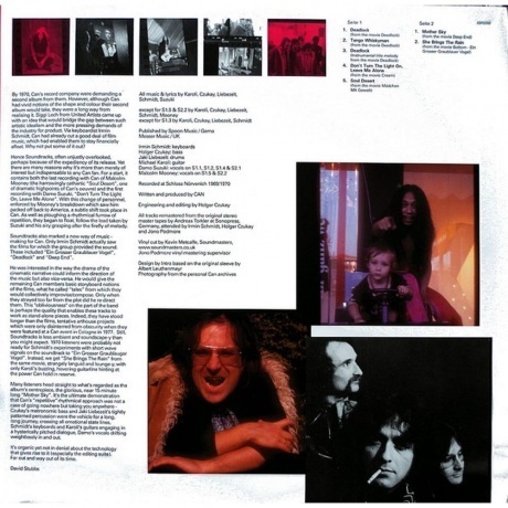 Can - Soundtracks (4015887000513) виниловая пластинка - фото 7