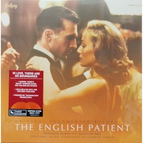 

OST - English Patient (Gabriel Yared) (coloured) (0888072557918) виниловая пластинка