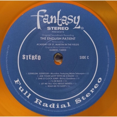 OST - English Patient (Gabriel Yared) (coloured) (0888072557918) виниловая пластинка - фото 5