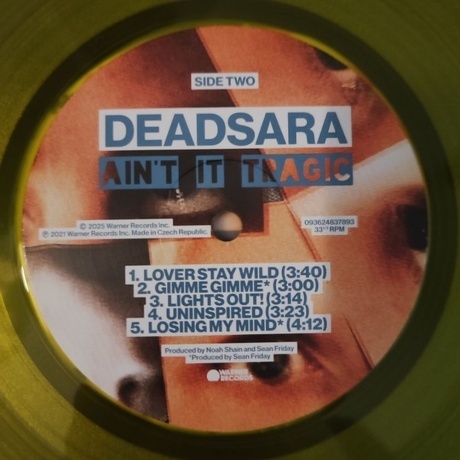 Dead Sara - Ain't It Tragic (coloured) (0093624837893) виниловая пластинка - фото 7