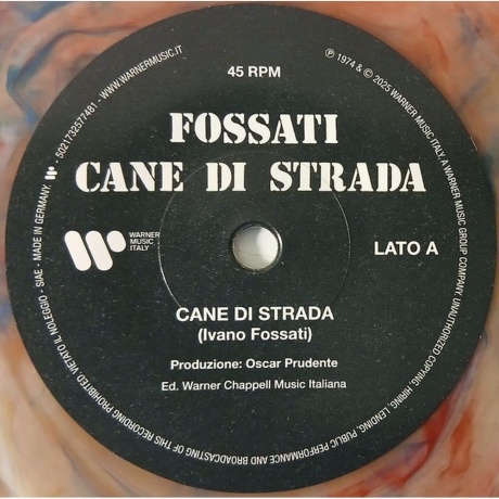 Ivano Fossati - Good-Bye Indiana (coloured) (5021732577481) виниловая пластинка - фото 8