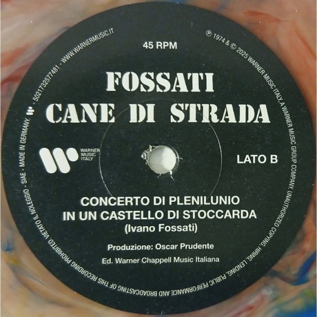 Ivano Fossati - Good-Bye Indiana (coloured) (5021732577481) виниловая пластинка - фото 9