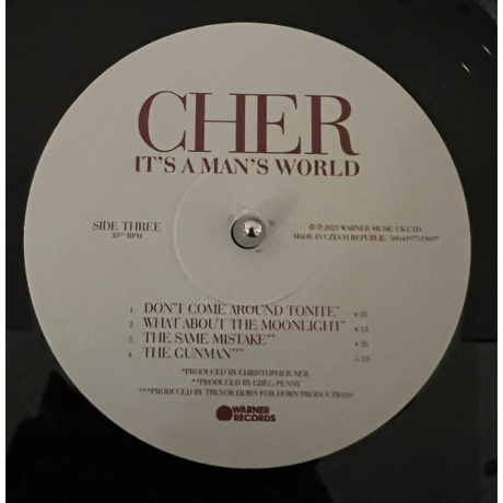 Cher - It's A Man's World (5054197519697) виниловая пластинка - фото 9