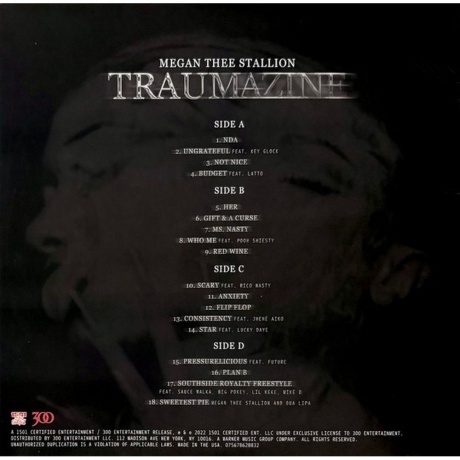 Megan Thee Stallion - Traumazine (0075678602368) виниловая пластинка - фото 3