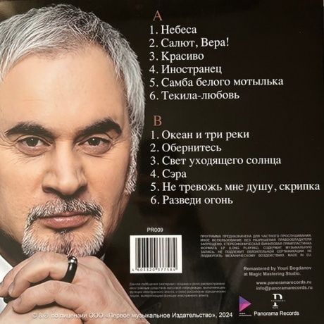 Валерий Меладзе - Лучшие песни (turquoise) (4603320377584) виниловая пластинка - фото 5