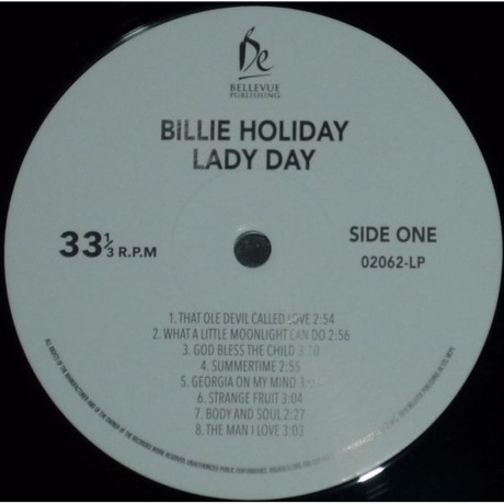 Billie Holiday - Lady Day (5711053020628) виниловая пластинка - фото 5