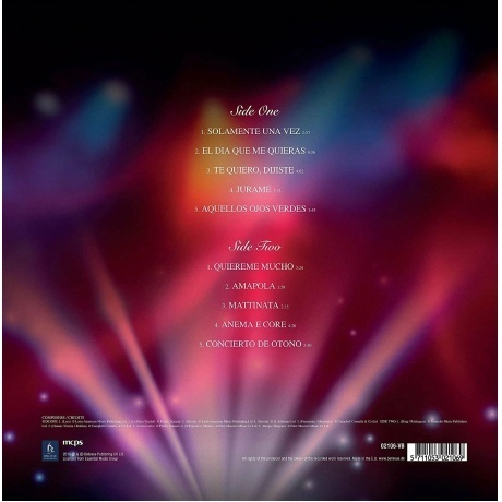 Jose Carreras - With Love (5711053021069) виниловая пластинка - фото 2