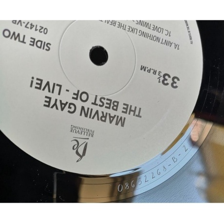 Marvin Gaye - The Best Of Live! (5711053021472) виниловая пластинка - фото 7