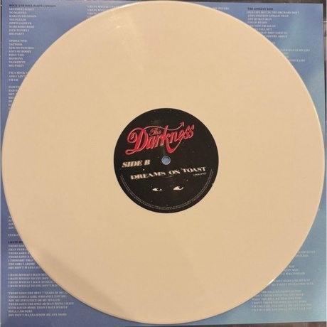 Darkness - Dreams On Toast (White) (0711297922219) виниловая пластинка - фото 6