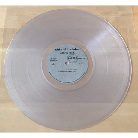 Shinichi Atobe - Butterfly Effect (Clear) (9700000207942) виниловая пластинка - фото 3
