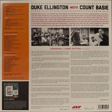 Duke Ellington &amp; Count Basie - Battle Royal (8435723701484) виниловая пластинка - фото 2