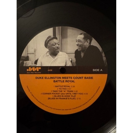 Duke Ellington &amp; Count Basie - Battle Royal (8435723701484) виниловая пластинка - фото 3