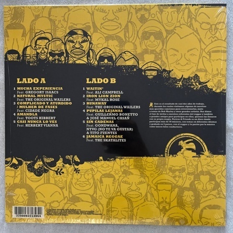 Los Pericos - Pericos &amp; Friends (Yellow) (7798093713954) виниловая пластинка - фото 2