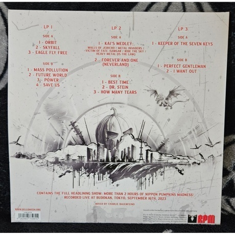 Helloween - Live At Budokan (Eagle Gold) (4262464734815) виниловая пластинка - фото 2