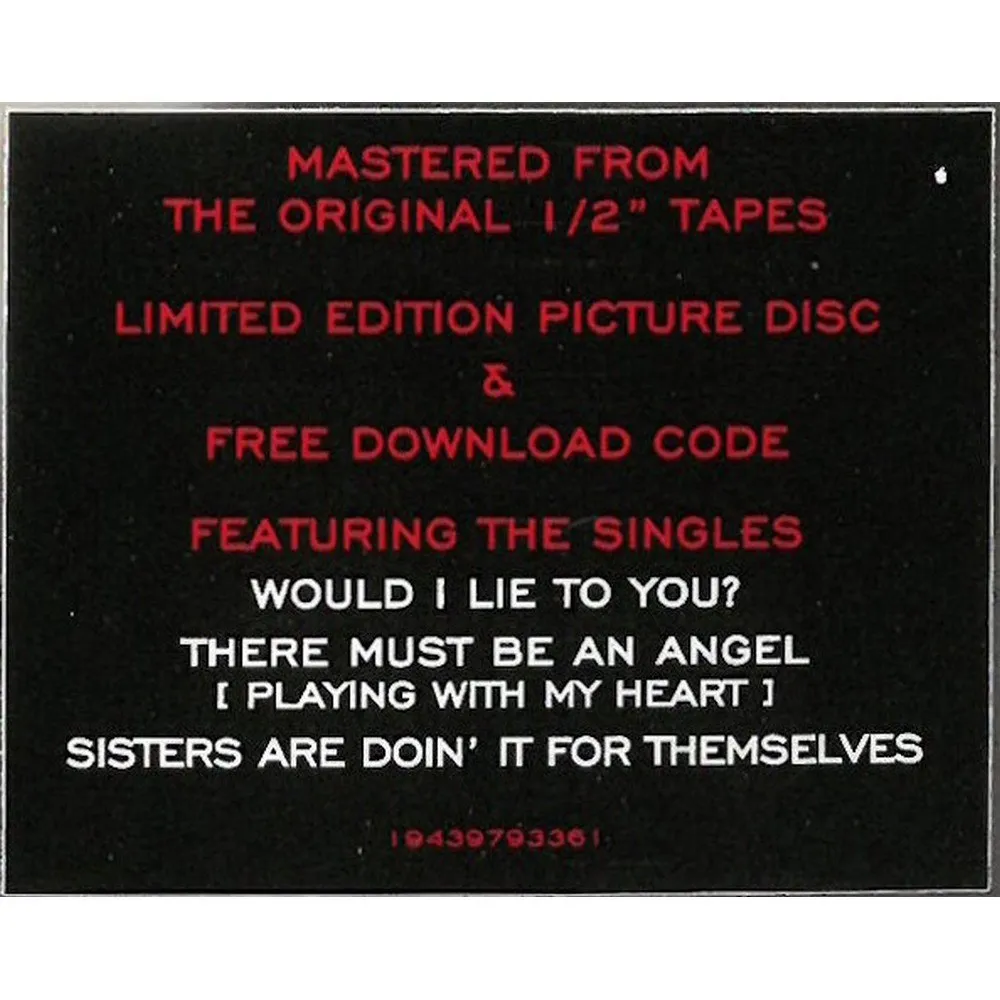 Eurythmics - Be Yourself Tonight (Picture) (0194397933611) виниловая пластинка - фото 8