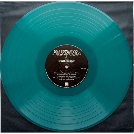 Ulver - Kveldssanger (Transparent Petrol Green) (0196588618819) виниловая пластинка - фото 18