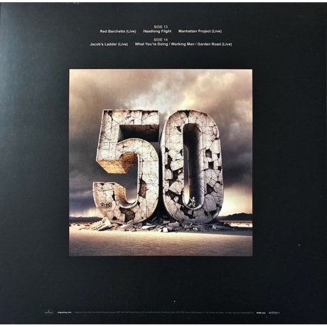 Rush - Rush 50 (Deluxe Box Set) (0602465262773) виниловая пластинка - фото 17