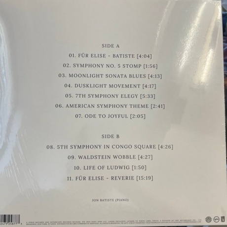 Jon Batiste - Beethoven Blues (0602475258773) виниловая пластинка - фото 2