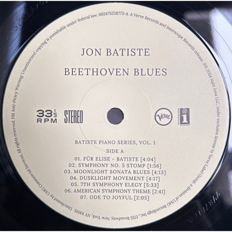 Jon Batiste - Beethoven Blues (0602475258773) виниловая пластинка - фото 5