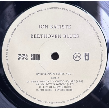 Jon Batiste - Beethoven Blues (0602475258773) виниловая пластинка - фото 6