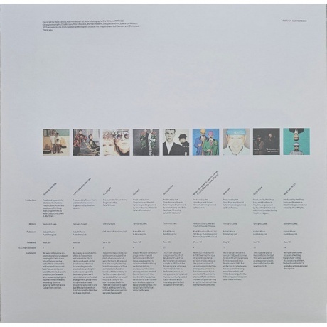 Pet Shop Boys - Discography (Blue) (5021732580238) виниловая пластинка - фото 10