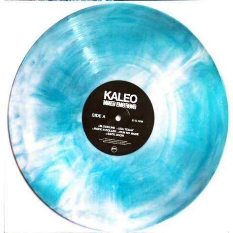 Kaleo - Mixed Emotions (Blue &amp; White Marbled) (0075678608728) виниловая пластинка - фото 4