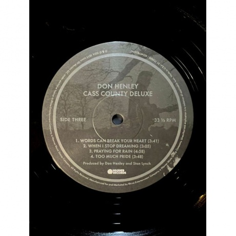 Don Henley - Cass County (Deluxe) (0603497826742) виниловая пластинка - фото 4