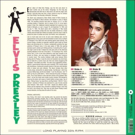 Elvis Presley - Debut Album (Cristal Clear) (Винил) (8435723701613) виниловая пластинка - фото 2