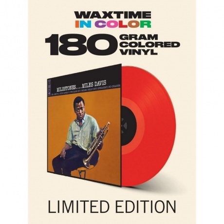 Miles Davis - Milestones (Red) (8435723701651) виниловая пластинка - фото 4