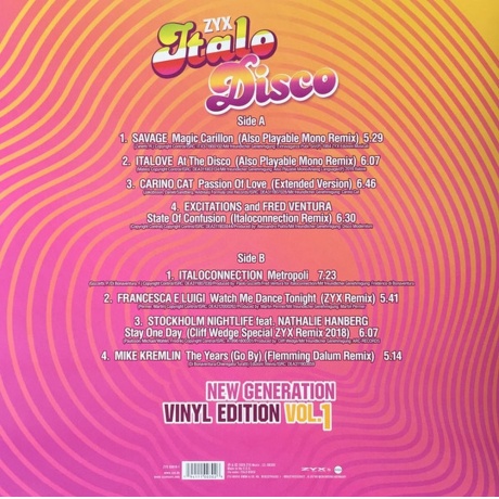 Various Artists - Italo Disco: New Generation (0194111003026) виниловая пластинка - фото 2