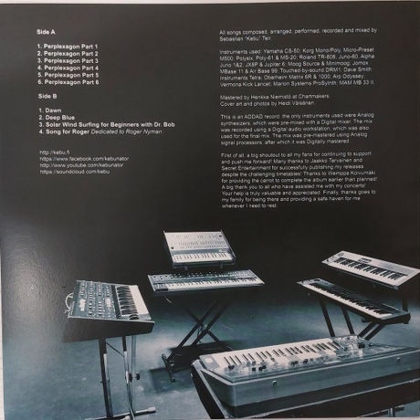 Kebu - Perplexagon (0194111002449) виниловая пластинка - фото 4