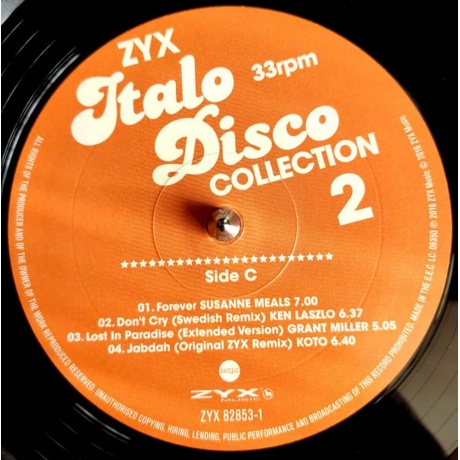 Various Artists - Italo Disco Collection 2   (0090204692675) виниловая пластинка - фото 5