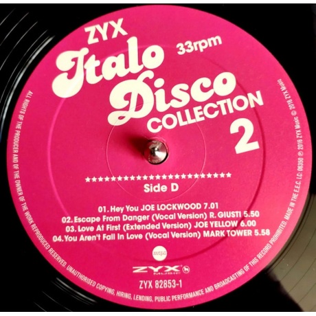 Various Artists - Italo Disco Collection 2   (0090204692675) виниловая пластинка - фото 6