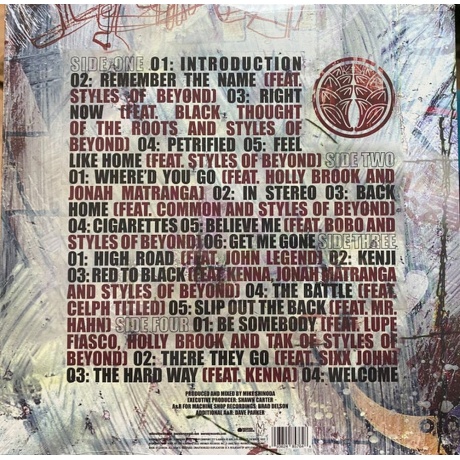 Fort Minor - Rising Tied (0093624857136) виниловая пластинка - фото 2