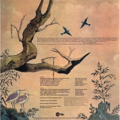 Nirvana (UK) - Song Of Love &amp; Praise (4040824092313) виниловая пластинка - фото 2