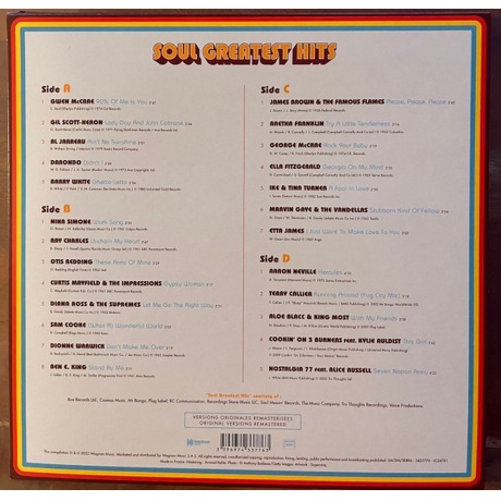 Various Artists - Soul Greatest Hits (3596974337763) виниловая пластинка - фото 2