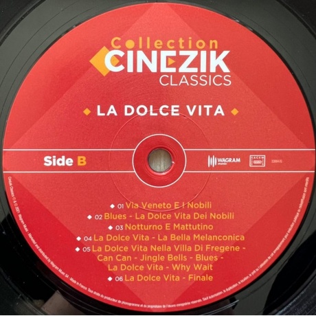 OST - La Dolce Vita (Nino Rota) (3596973984760) виниловая пластинка - фото 4