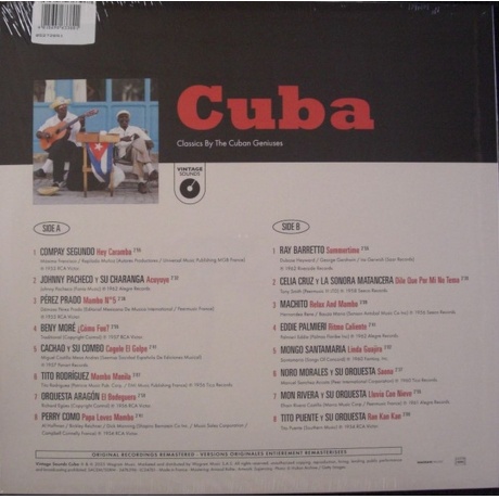 Various Artists - Cuba (3596974763968) виниловая пластинка - фото 2
