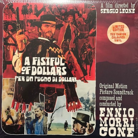 

OST - A Fistful Of Dollars (Ennio Morricone) (coloured) (8018163465026) виниловая пластинка