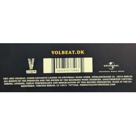Volbeat - God Of Angels Trust (0602475772682) виниловая пластинка - фото 13