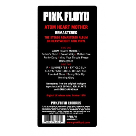 Pink Floyd - Atom Heart Mother (0888751842212) виниловая пластинка - фото 10