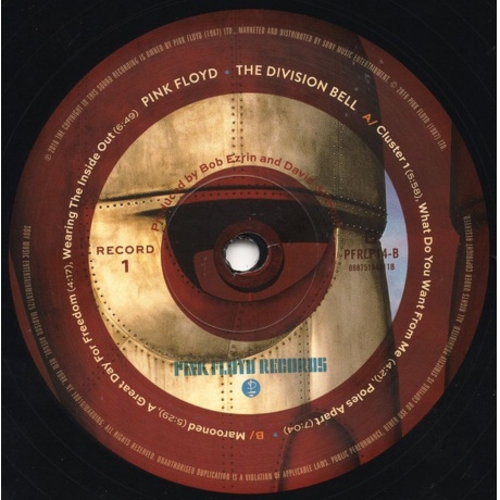 Pink Floyd - The Division Bell (0888751843110) виниловая пластинка - фото 4