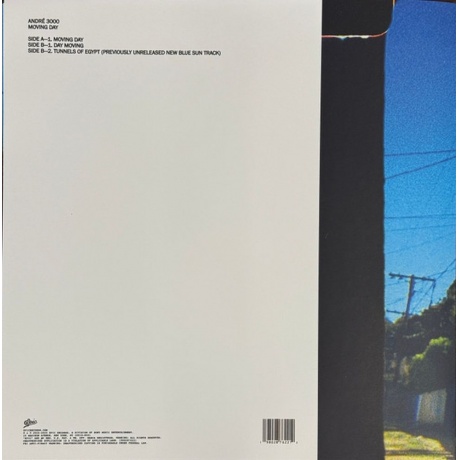 Andre 3000 - Moving Day (EP) (0198028762212) виниловая пластинка - фото 2