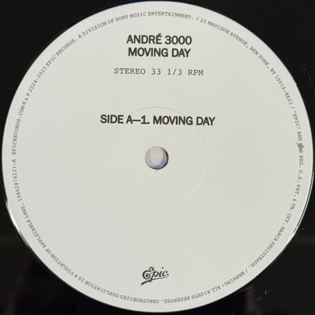 Andre 3000 - Moving Day (EP) (0198028762212) виниловая пластинка - фото 4