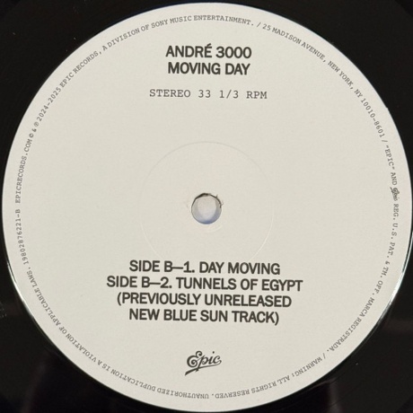 Andre 3000 - Moving Day (EP) (0198028762212) виниловая пластинка - фото 5