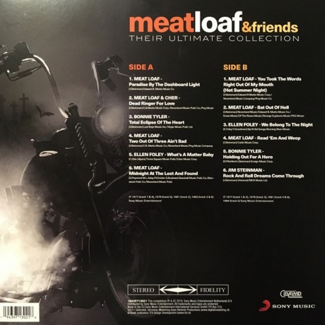 Meat Loaf &amp; Friends - Their Ultimate Collection (0194397130218) виниловая пластинка - фото 2