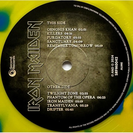 Iron Maiden - Maiden Voyage (coloured) (9120005654266) виниловая пластинка - фото 3