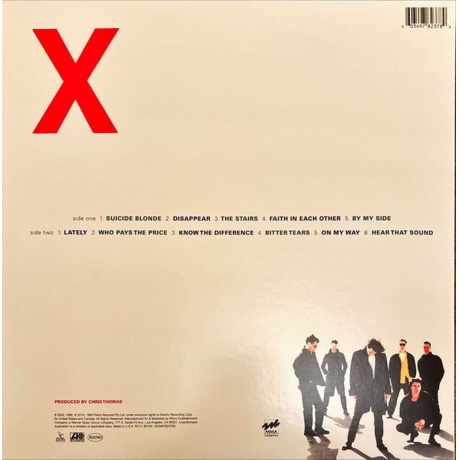 INXS - X (coloured) (0603497823789) виниловая пластинка - фото 2